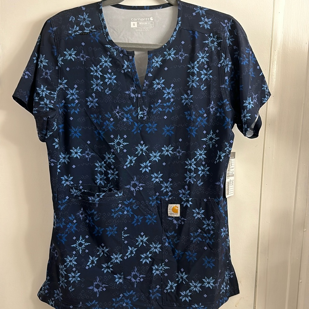 Carhartt scrub top small